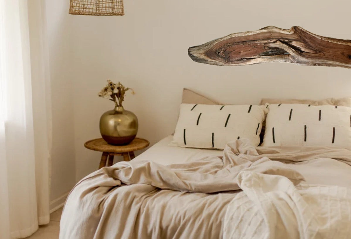 Live-Edge Walnut Wall Art | One-of-a-Kind Natural Wood Decor (54″×12″)